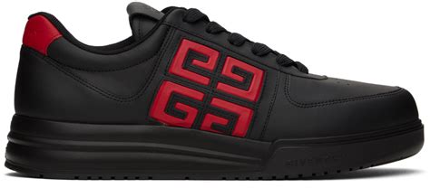 givenchy red suede sneakers|Givenchy black and red shoes.